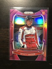 2021 Panini Prizm Racing Rookie Myatt Snider #14 RC Pink /50 Card PWE