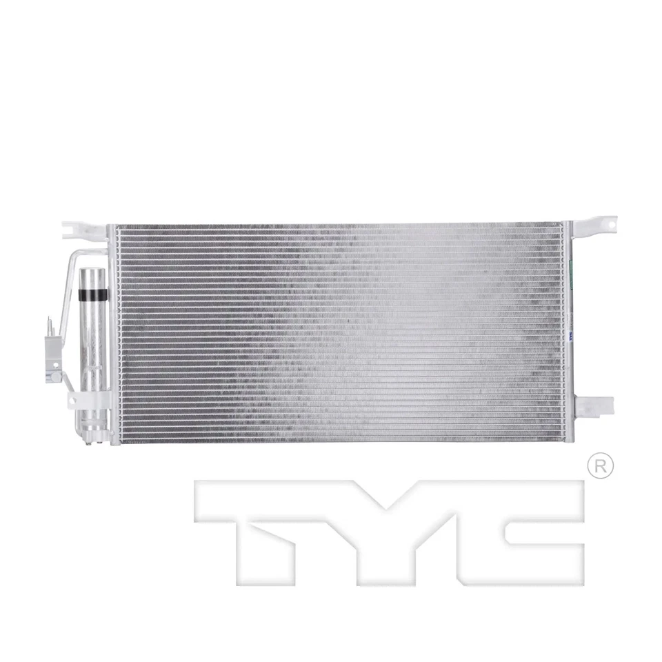 Condensador de aire acondicionado TYC 3050 para modelos selectos de Buick Chevrolet Oldsmobile Pontiac Foto 2 de 4
