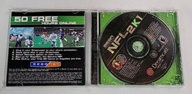 NFL 2K1 - SEGA Dreamcast - CIB