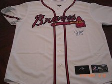 JASON HEYWARD ATLANTA BRAVES,CARDINALS LEAF/COA SIGNED OFFICIAL MAJESTIC JERSEY