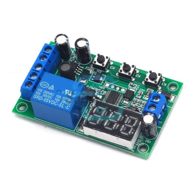 12V 0-10A DC Current Detection Module Current Sensing Detect Delay Relay Control