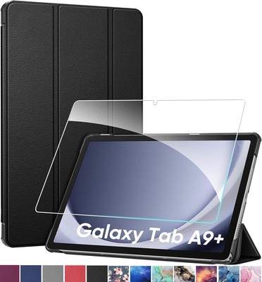 Lonfeid Schutzhülle + 2x 9H Hartglas für Samsung Galaxy Tab A9+ Plus 11 2023 -3