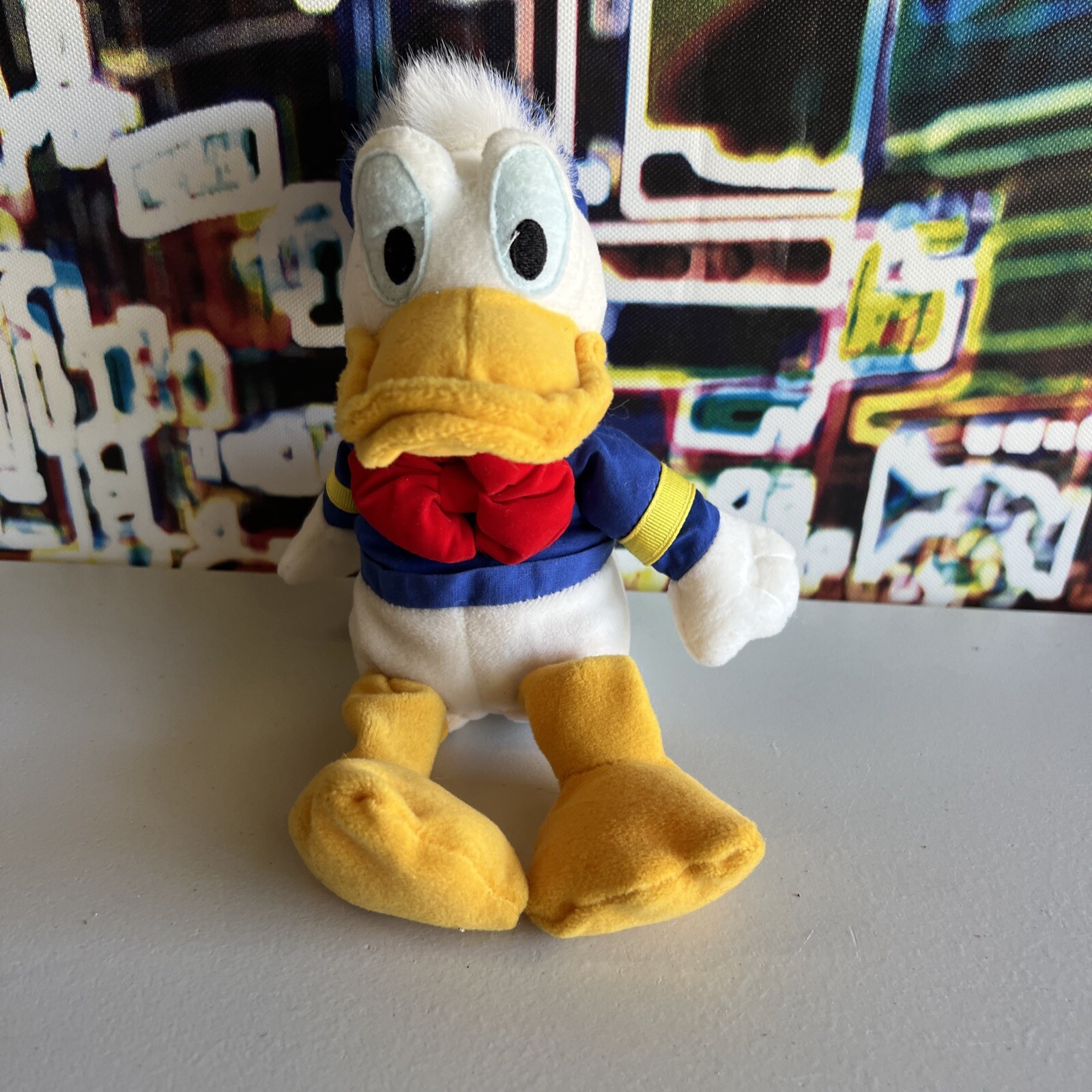 Vintage Disney Store Mini Donald Duck Bean Bag Plush-image