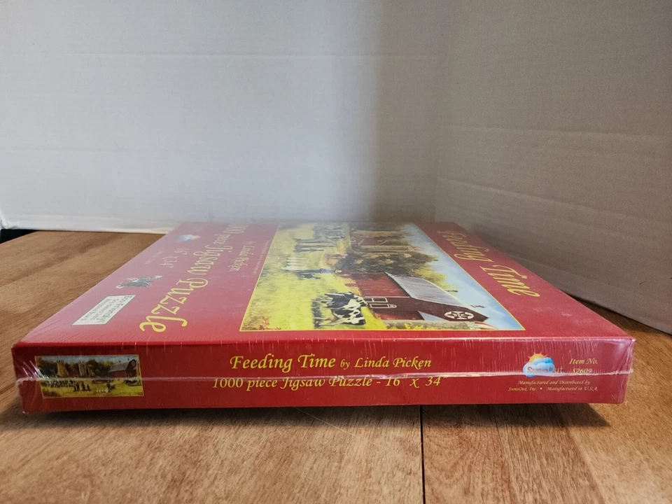 Sunsout 1000 pc Jigsaw Puzzle Feeding Time by Linda Picken - Image 4 of 4