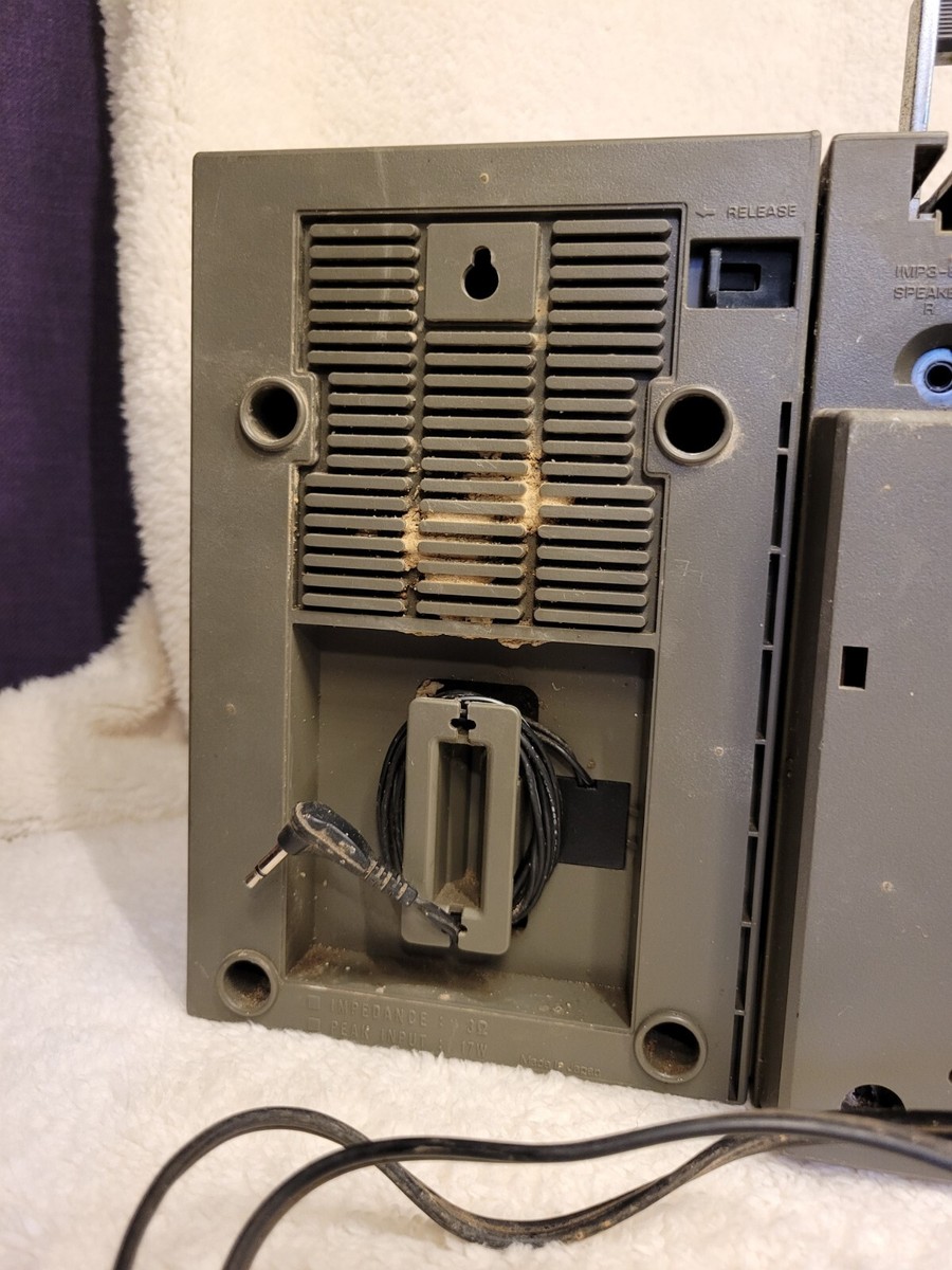 Vintage Panasonic RX-C39 Portable Stereo 80s BoomBox AM/FM Works