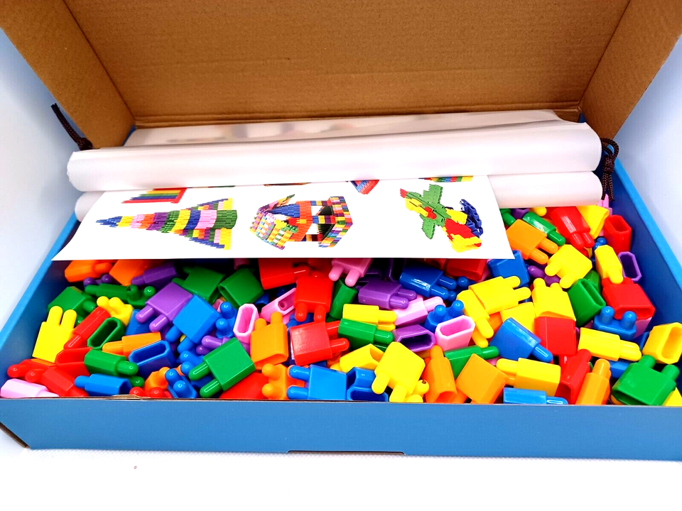 FUBAODA Kids 600Pcs Set Building Blocks Construction Toy - Learning ...