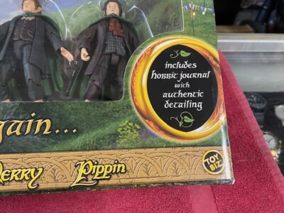 ToyBiz Lord Of The Rings Boxed Gift Set There And Back Again Set