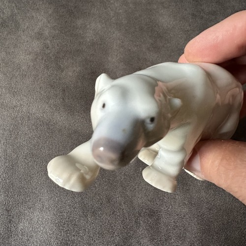 VINTAGE B&G BING & GRONDAHL PORCELAIN 2218 WALKING POLAR BEAR MADE IN DENMARK - Picture 7 of 8
