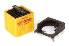 Kodak Polycontrast Filter Set in Box w/ Holder 4479
