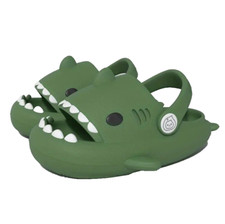 Kids' Shark Sandals Non-Slip Soles Lightweight House Slipper Casual Beach Slides