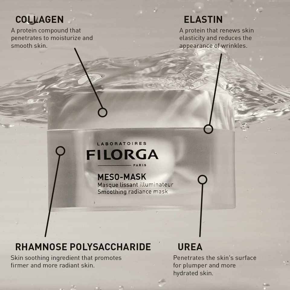 Filorga Meso-Mask Smoothing Face Mask Anti Aging Formula w Collagen and Elastin - Image 3 of 4