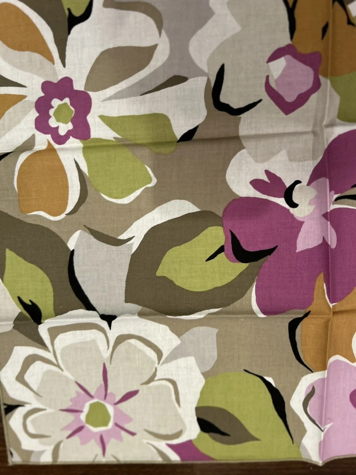 "Juego de 4 servilletas de tela grandes Vera Bradley PORTOBELLO ROAD NUEVAS CON ETIQUETAS 20x20""" Foto 4 de 4