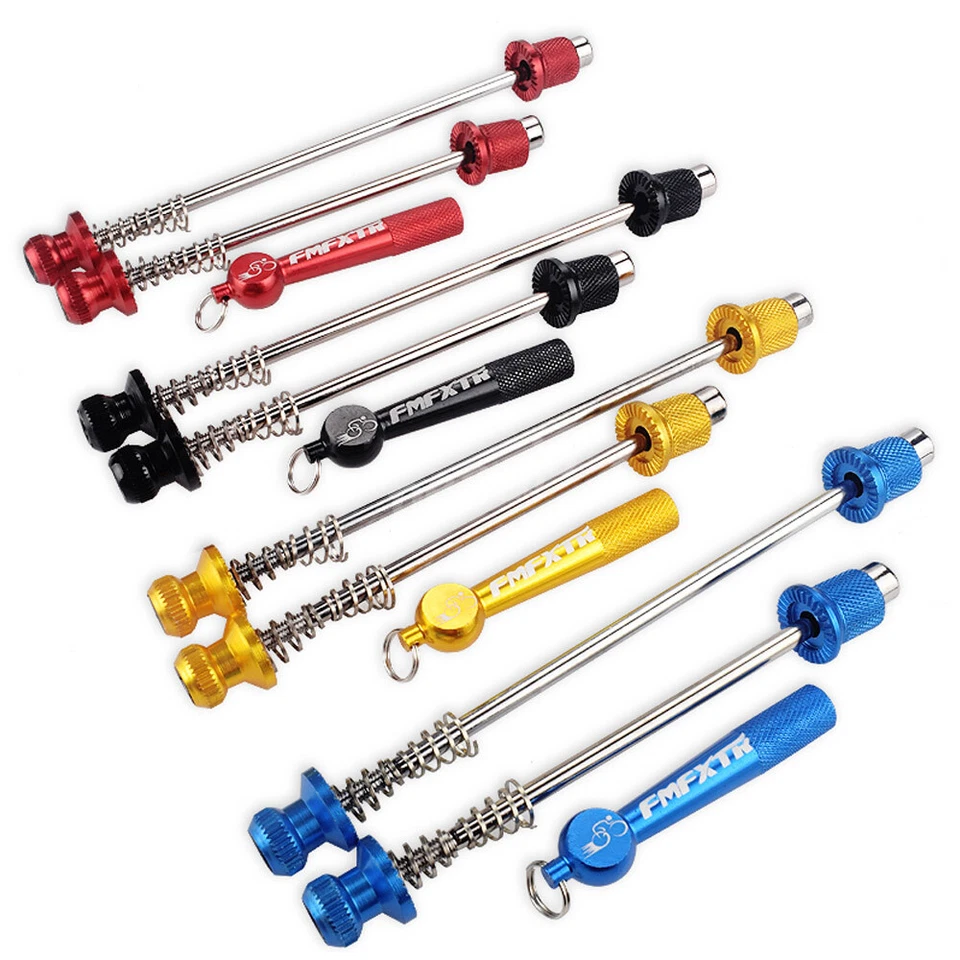 FMFXTR Fahrrad Schnellspanner Set Vorder und Hinterrad Schnellspannset Rennrad - Bild 2 von 4