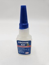 New Loctite 868371 Instant Adhesive, 431 Series, Clear, 0.7 Oz, Bottle