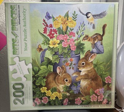 Bits and Pieces - 200 Piece Jigsaw Puzzle - A Touch of Spring by Artist ...