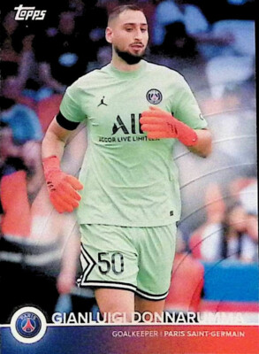 2021-22 Topps Paris Saint-Germain PSG Team Set Gianluigi Donnarumma