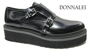 Scarpe da Donna Platform con Suola Alta in Pelle Vernice Invernali Senza  Lacci | eBay