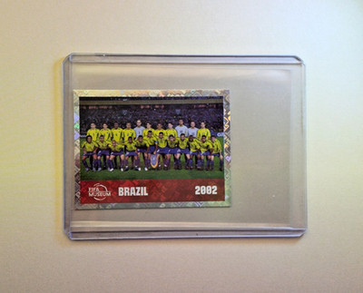 BRASILIEN WM TEAM 2002 STICKER FWC16 PANINI