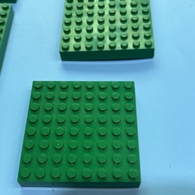 Lego 30072 Green Brick Plate 12x24 8x16 4x12 8x8 Buildable Thick Grass Lot