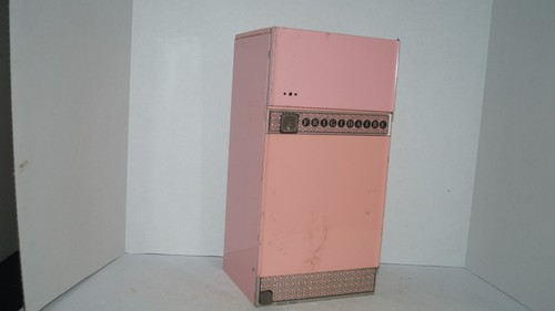 Vintage Pink Childs Playset Kitchen Frigidaire Refrigerator Freezer by WOLVERINE