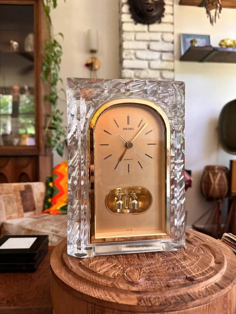 SEIKO TABLE CLOCK セイコービンテージ時計 seiko table clock products for sale | eBay