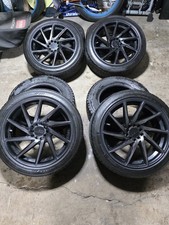 F1r 18in Rims W 2 Vercelli 22545r18 95v Xl And 2 Lexani 22545r18 95w Xl Tires