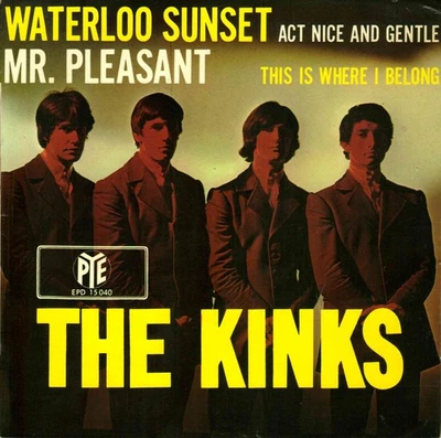 7" Kinks – EP – Waterloo Sunset / Mr. Pleasant + 2 / Germany 1967 - Bild 1 von 4