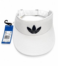 Adidas Originals Golf Visor White Navy Trefoi...