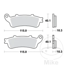 18924-compatible with Honda GL 1800 A GOLDWING ABS 118 HP, 87 KW 6cil. SC47A 2 B