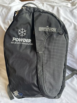 Ortovox Powder Cirrus 20 Black Ski Touring Backpack Skiers Magazine 20L