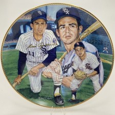 Luis Aparicio Signed Chicago White Sox 10" Plate Autographed Collectible /1,984