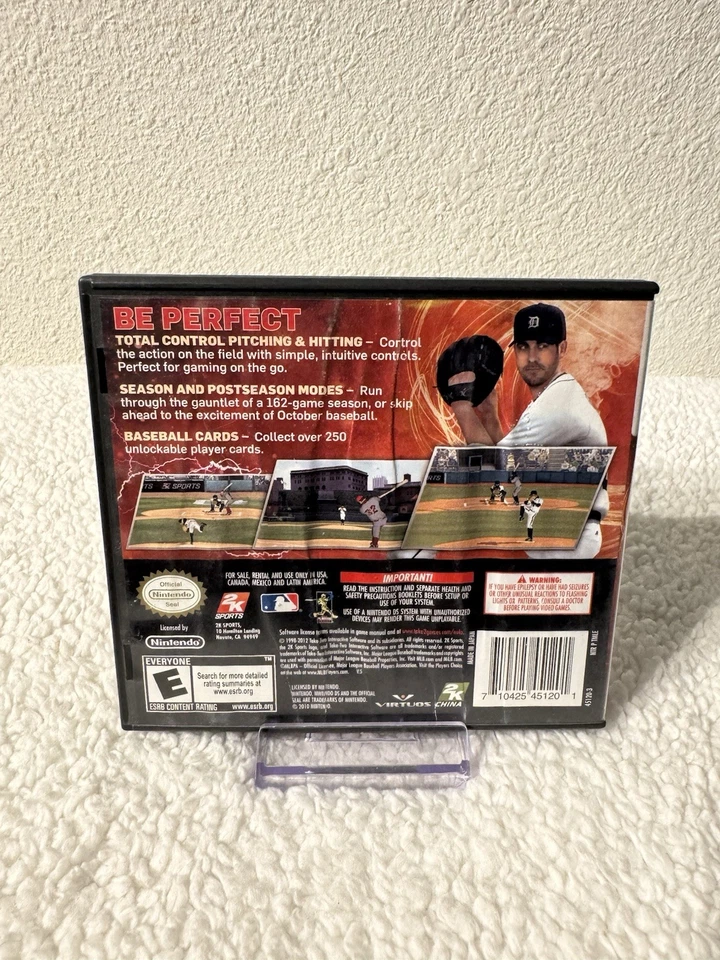 Major League Baseball 2K12 (Nintendo DS, 2012) - Tested Works - *Read Descrip.* - Image 2 of 4