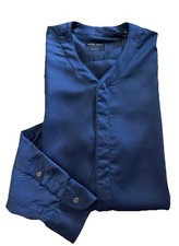 Giorgio Armani Men Dress Shirt Navy Size 43/17 New 1295 Italy