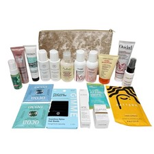 Ulta Curly Hair Care Travel Mini Sample Gift Set Bag 18 Pc Shampoo Conditioner