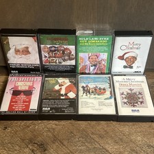 Christmas Cassette Tapes Holidays Classic Favorite Collection Tested Lot Of 8