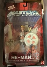 Mattel MOTU Masters of the Universe 2002 He-Man Action Figure 200X  see photos