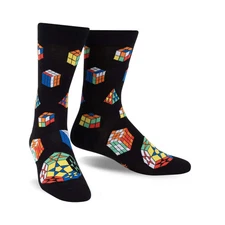 Puzzle Box Unisex Novelty Socks