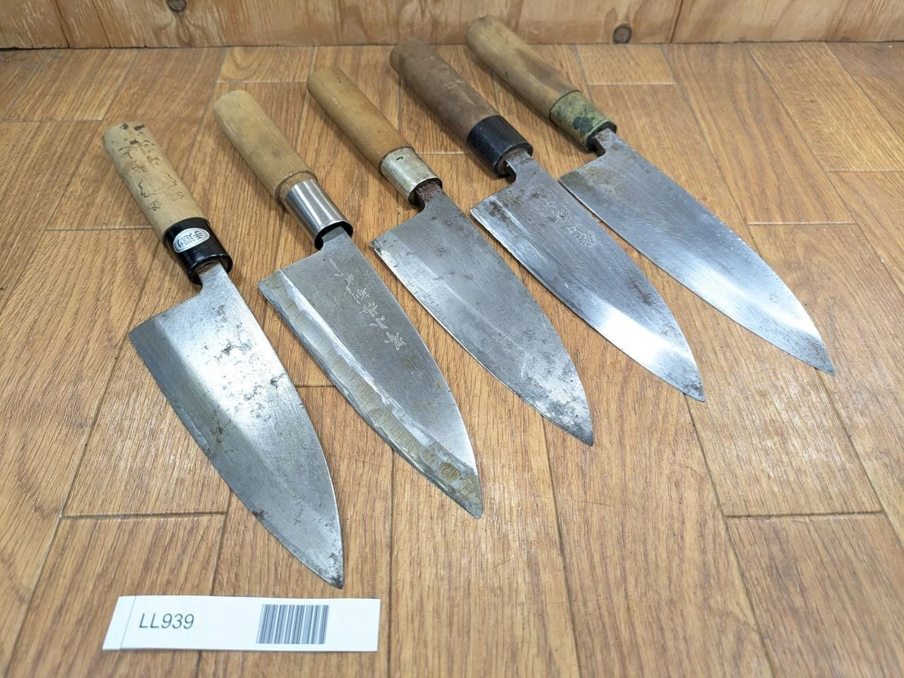Japanese Chef's Kitchen Knife Set 5 Piece DEBA from Japan LL939