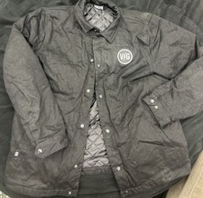 Violent Gentlemen Hockey Club Men's Jacket Bomber 2x XXL Black Full Zip VGHC F