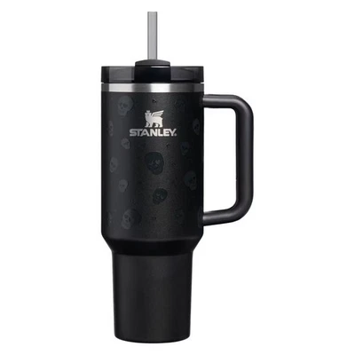 Stanley 40 oz Stainless Steel H2.0 FlowState Quencher Tumbler Sweetheart Skulls - Image 1 of 4