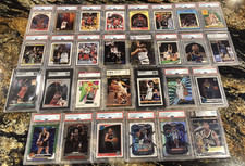 PSA-NBA lot of 29-(6)JORDAN-BIRD-KAREEM-BIRD-SHAQ-ROBINSON--(5)GEM mint SEE PICS