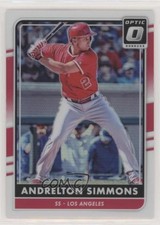 2016 Panini Donruss Optic Holo Andrelton Simmons #148 0q1p