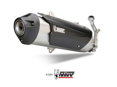 Komplette Position des Motorradauspuffs STANDARD URBAN FULL SYSTEM 1X1 URBAN INO