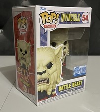 Funko Pop Battle Beast #54 Invincible SOLD OUT w/ Protector Box Damage