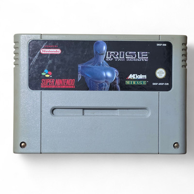 Rise of the Robots - SNES Super Nintendo Spiel Modul PAL