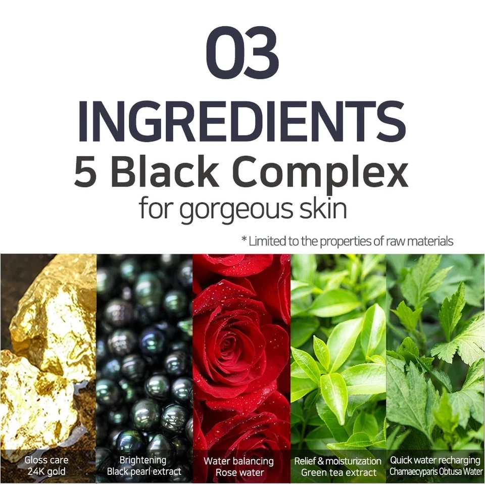 PETITFEE Black Pearl & Gold Hydrogel Eye Patch 60pcs | Dark Circles & Puffiness - Image 4 of 4