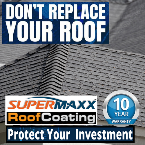 NANO ROOF COATING ADVANCED ASPHALT SHINGLE CERAMIC 10 YEAR STAIN UV PROTECTION - Picture 7 of 10