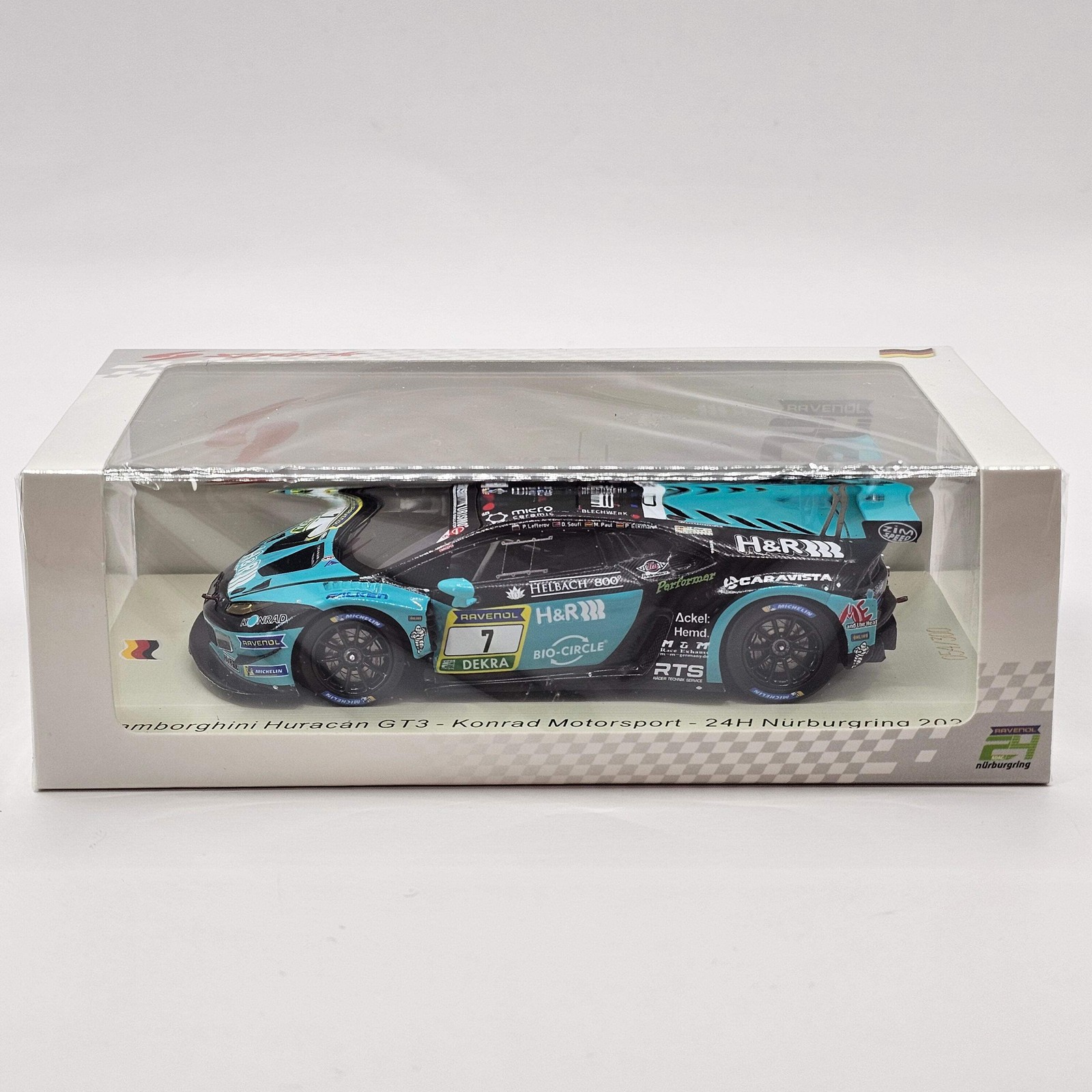 Spark Lamborghini Huracán GT3 Evo 2 #7 Konrad Motorsport 24Hrs Nurburgring 1/43