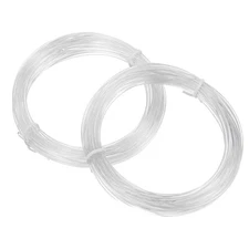 2 Pcs 3D Pen Filament, 1.75mm Dia 33ft Length, Transparent
