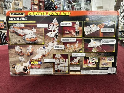 Matchbox Powered Space Base Mega-rig 35854 Mattel Wheels 1998 for